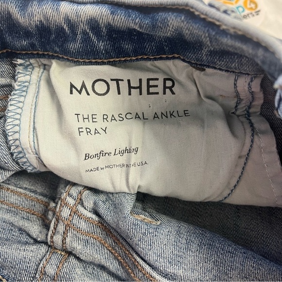 MOTHER x REVOLVE The Rascal Ankle Fray in Bonfire Lighting - Picture 10 of 14